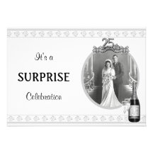 VintageSilver (25th) Anniversary Party invitations