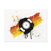 Vinyl Graffiti Post Card