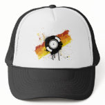 Vinyl Graffiti Trucker Hat