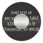 Vinyl LP Record Background Stickers