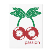 Vinyl Passion - Record DJ Disc Jockey Postcard