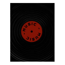 Vinyl Post Card