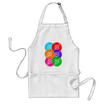 Vinyl Record Colours Apron