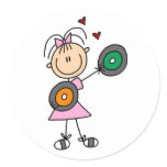 Vinyl Record Lover Sticker