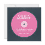 Vinyl Record Wedding Save the Date Personalized Announcements