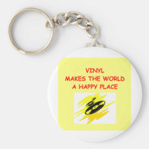 vinyl records keychain