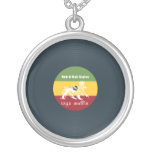 Vinyl rubadub necklace