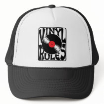 Vinyl Rules Trucker Hats