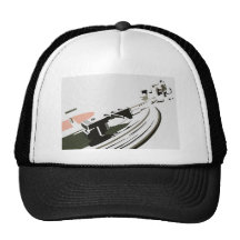 Vinyl Turntable Mesh Hat