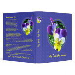 Viola Earth Day Journal Album 1 inch Vinyl Binder