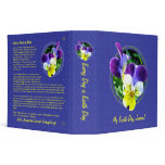 Viola Earth Day Journal Album 2 inch Binder