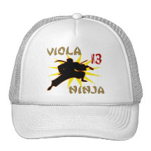 Viola Ninja Trucker Hats