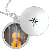 Viola Sterling Silver Neckace Pendants