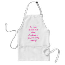 Violent Girls in Kitchens Aprons