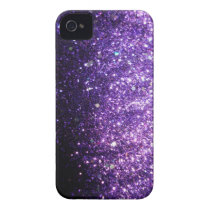 Violet Purple iPhone Sparkle Glitter Case Iphone 4 Covers