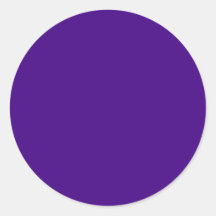 Violet Round Stickers
