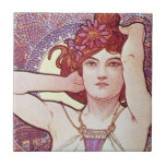 Violet Vintage Art Ceramic Tiles