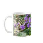 Violets in Grass 2 Coffee Mugs