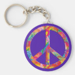 Violette de la paix | de flower power porte-clés