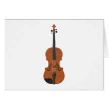 Violin: 3D Model: Card