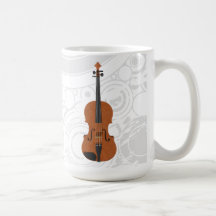 Violin: 3D Model: Coffee Mug