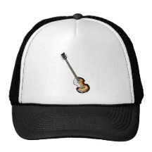Violin Bass Guitar Hat