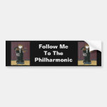 Violin Bumper Sticker