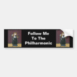 Violin Bumper Sticker