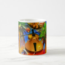 violin dream by Lenny Coffee Mugs