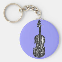 Violin Key Chain