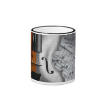 Violin Mug