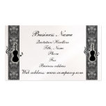 Violin Music Notes Business Card business cards
