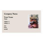 Violin on Credenza Business Cards