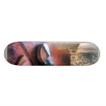 Violin on Credenza Skate Decks