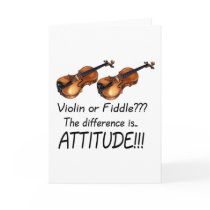 Violin or Fiddle??? Card