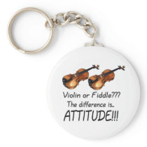 Violin or Fiddle??? Key Chain
