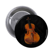 Violin Pinback Buttons