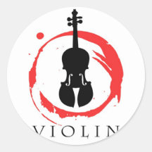 Violin Student Sticker