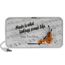 Violin Version What Feelings Sound Like- Customize speakers