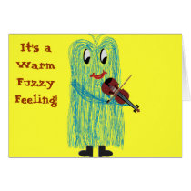 Violin & Viola - Get a Warm Fuzzy Feeling Cards