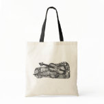 Violin with Case Canvas Bags