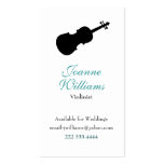 Violinist Business Card