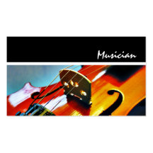 Violinist Business Card