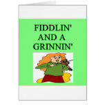 violinist greeting cards
