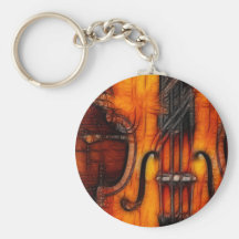 Violon artistique porte-clefs
