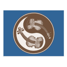 Violyin-Yang Post Cards