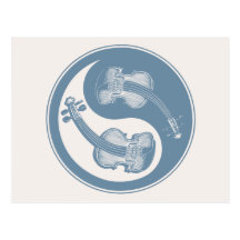 Violyin-Yang Post Cards