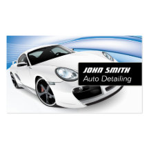 VIP Auto Detailing/Car Wash business card