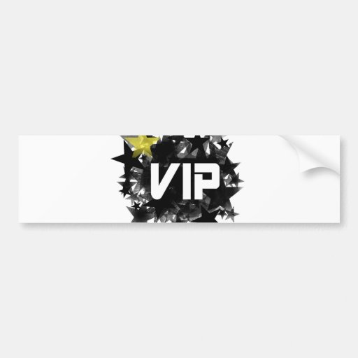 VIP BUMPER STICKERS