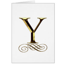 VIP Gold “Y” monogram Card